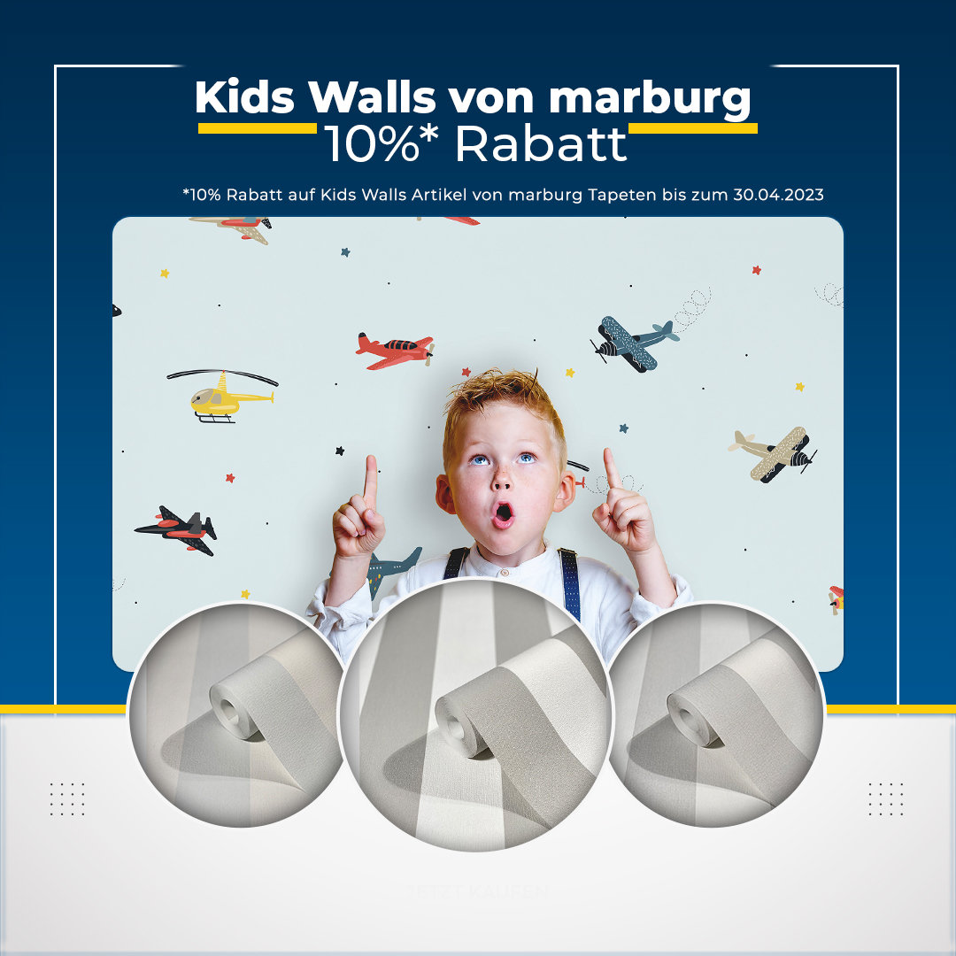 Marburg Kids Walls 10% Rabatt Aktion bis Ende April 2023