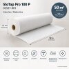 StoTap Pro 100 P – Weiß pigmentiertes Glasvlies, Malervlies, 50 m² Rolle