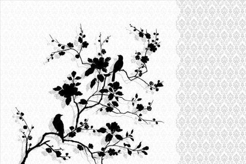 AS Creation XXL Wallpaper 2011 Branches+birds 0368-51 , 36851  2m x 1.33m Fototapete