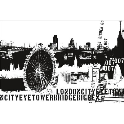 AS Creation XXL City 2010 London 0420-04 , 42004  5m x 3.33m Fototapete