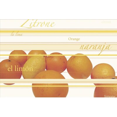 AS Creation XXL Food 2010 Ornage/Lemon 0431-83 , 43183  4m x 2.67m Fototapete