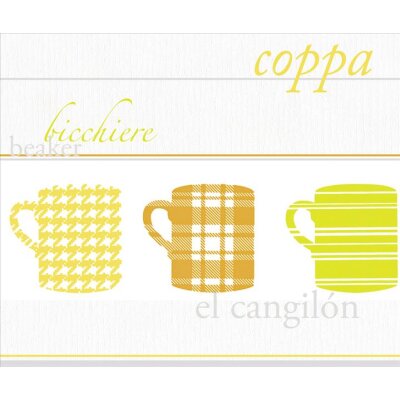 AS Creation XXL Food 2010 Cup 0431-92 , 43192  3m x 2.5m Fototapete