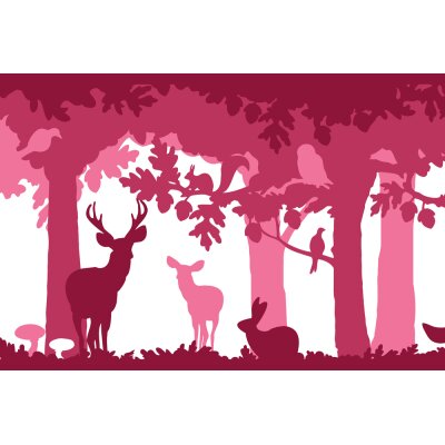 AS Creation XXL Kids 2010 Forest 0450-54 , 45054  5m x 3.33m Fototapete