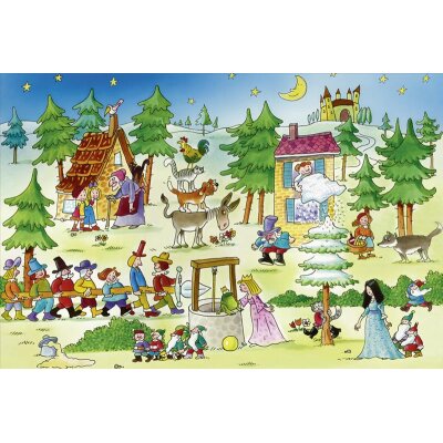 AS Creation XXL Kids 2010 Fairy Tale 0450-74 , 45074  5m x 3.33m Fototapete