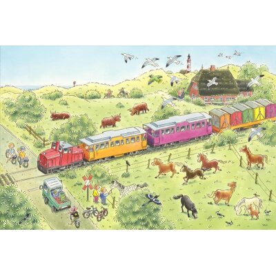 AS Creation XXL Kids 2010 Train 0451-54 , 45154  5m x 3.33m Fototapete