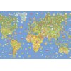 AS Creation XXL Kids 2010 World Map 0451-73 , 45173  4m x 2.67m Fototapete