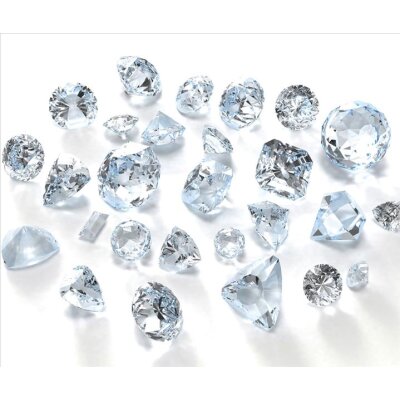 AS Creation XXL Eyecatcher 2011 Diamonds White 0461-32 , 46132  3m x 2.5m Fototapete