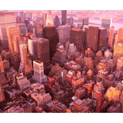 AS Creation XXL City 2011 New York View 0466-12 , 46612  3m x 2.5m Fototapete
