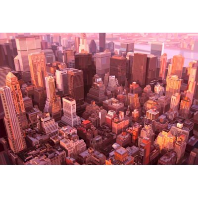 AS Creation XXL City 2011 New York View 0466-13 , 46613  4m x 2.67m Fototapete