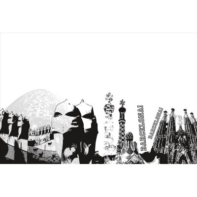 AS Creation XXL City 2011 Barcelona 0466-44 , 46644  5m x 3.33m Fototapete