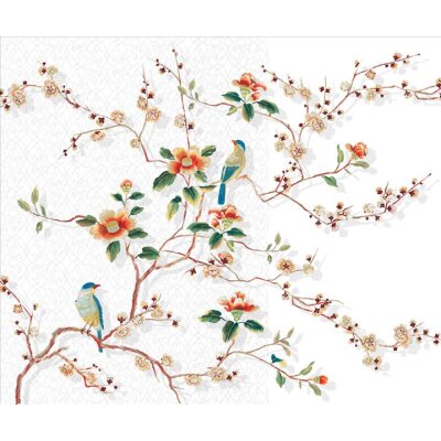 AS Creation XXL Wallpaper 2011 Birds in tree 0468-62 , 46862  3m x 2.5m Fototapete