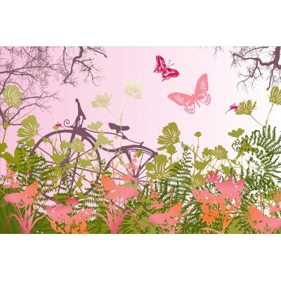 AS Creation XXL Wallpaper 2011 Bicycle+meadow 0469-11 , 46911  2m x 1.33m Fototapete