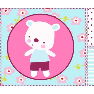 AS Creation XXL Kids 2011 Border bear 2 0470-22.2 , 47022.2  4m x 2.67m Fototapete