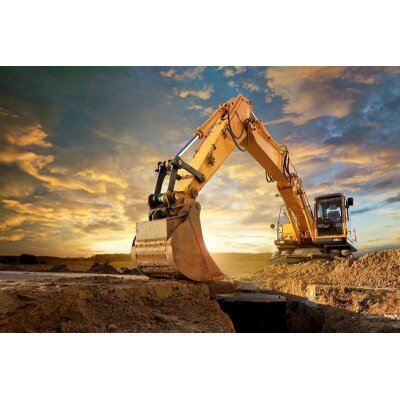 AS Creation XXL Wallpaper 2 Yellow Digger Fototapete 470-348