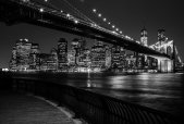 AS Creation AP Digital Brooklyn Bridge by Night...