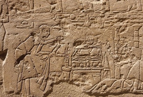 AS Creation AP Digital Egypt Rock Face Fototapete Größe 4,00m x 2,67 m XL 470-446