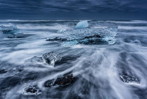 AS Creation AP Digital Iceland Ice Fototapete Größe 4,00m x 2,70 m  AP 472-473