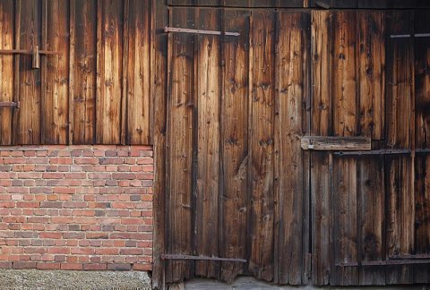 AS Creation AP Digital Old Barn Door Fototapete Größe 4,00m x 2,70 m  AP 470-422