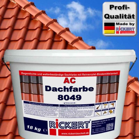 Dachfarbe 8049 30 kg Eimer Schiefergrau