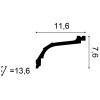 Orac Eckleiste flexibel / biegbar  C220F 200 x 11,6 x 7,6 cm