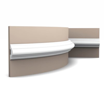 Orac Wandleiste flexibel / biegbar  P4020F 200 x 2,9 x 5 cm