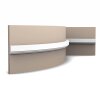 Orac Wandleiste flexibel / biegbar  P9050F 200 x 1,3 x 2,5 cm