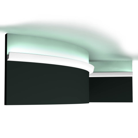 Orac CX189F  Profil Indirekte Beleuchtung flexibel / biegbar CX189F 200 x 2,7 x 2,7 cm