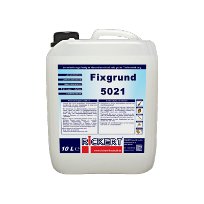 Rickert Fixgrund 5021 10 Liter – lösemittelfreies Grundiermittel für innen und außen