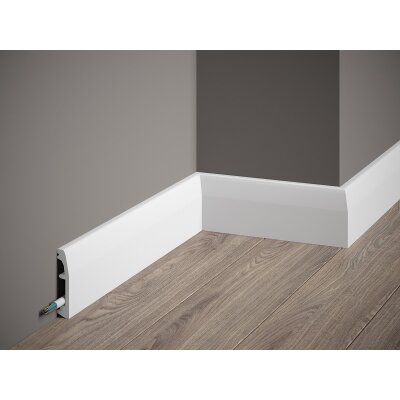 Mardom Decor Sockelleiste Polyforce MD017 200 x 6,9 x  1,4  cm