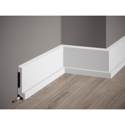 Mardom Decor Sockelleiste Polyforce MD025 200 x 11 x  2,7  cm