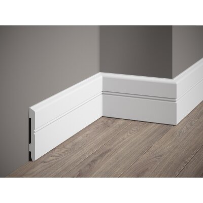 Mardom Decor Sockelleiste Polyforce MD354 200 x 10,7 x  1,1  cm