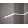Mardom Decor Wandleiste Profoam MDD413 200 x 2,5 x  1,2  cm
