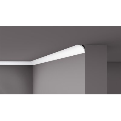 NMC Zierprofile Deckenleisten NMC NE1 Pure  NOMASTYL® 40 x 40 mm