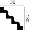 NMC Zierprofile Deckenleisten NMC ST4 NOMASTYL® 130 x 130 mm