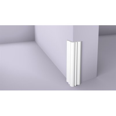 NMC Zierprofile Kantenschutzleisten NMC WE2 WALLSTYL® 36mm x 36 mm Länge 2 m