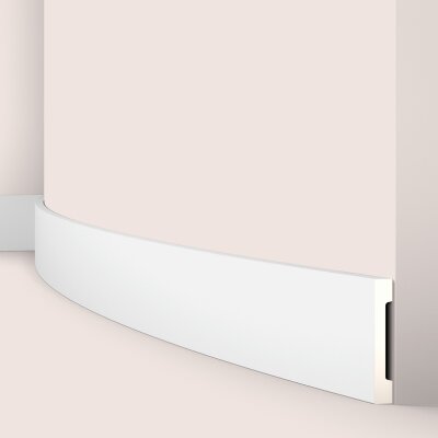 NMC  FD2S FLEX WALLSTYL®  flexible Sockelleisten  110 mm x 15 mm
