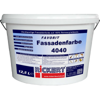 Rickert Favorit Fassadenfarbe 4040  12,5 Liter Farbton...