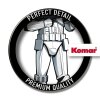 Tapeten Komar 12410 Selbstklebende Fototapete Vlies  "Star Wars XXL Stormtrooper"  schwarz, weiß