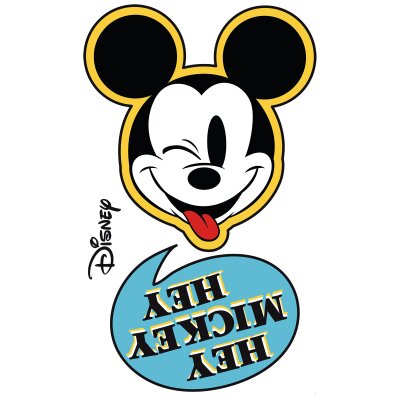 Tapeten Komar 12416 Selbstklebende Fototapete Vlies  "Mickey Hey XXL"  bunt