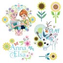 Tapeten Komar 16407  Window-Sticker "Frozen Flower"  bunt           