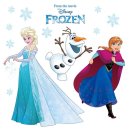 Tapeten Komar 16408  Window-Sticker "Frozen Snowflake"  bunt           