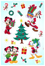 Tapeten Komar 14063h  Deco-Sticker "Mickey Christmas Presents"  bunt          