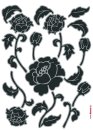 Tapeten Komar 17001h  Deco-Sticker "Tiffany"  schwarz            