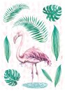 Tapeten Komar 17057h  Deco-Sticker "Flamingo"...