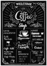 Tapeten Komar 17058h  Deco-Sticker "Coffeeshop"  schwarz/weiß            