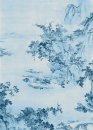 Tapeten Komar R2-005  Vlies Fototapete "Blue China"  blau          