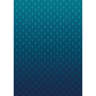 Tapeten Komar HX4-018  Vlies Fototapete "Silence"  blau