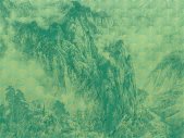 Tapeten Komar HX8-013  Vlies Fototapete "Montagnes"  grün           