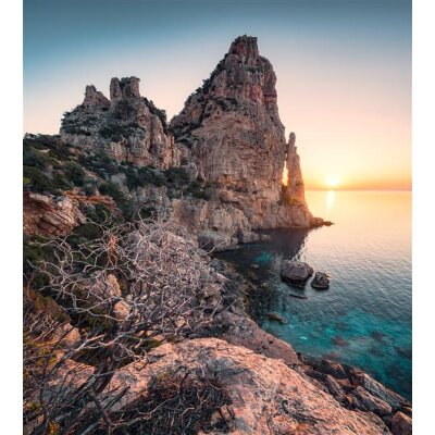 Tapeten Komar SHX5-016  Vlies Fototapete "Colors of Sardegna"  bunt