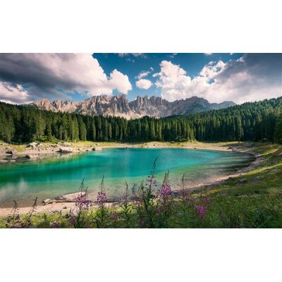Tapeten Komar SHX9-021  Vlies Fototapete "Dolomitenjuwel"  bunt